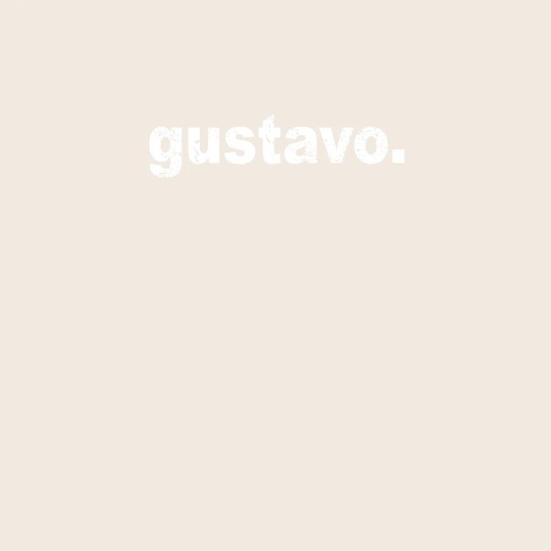 Gift Grunge Style First Name gustavo