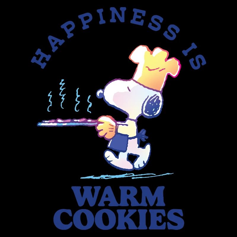 Peanuts Design Happiness Is Warm Cookies