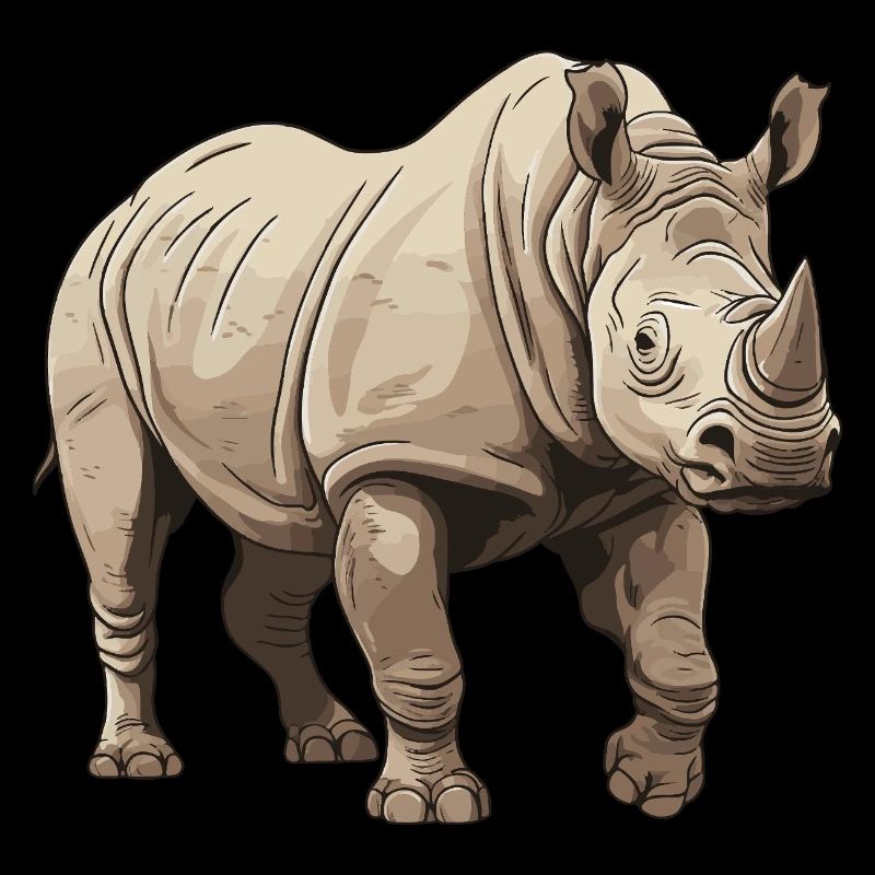 Nashorn Tier