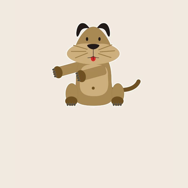 Floss Dance Move Dog