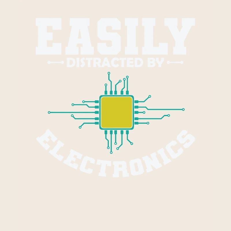 Easily Distracted By Electronics Profession