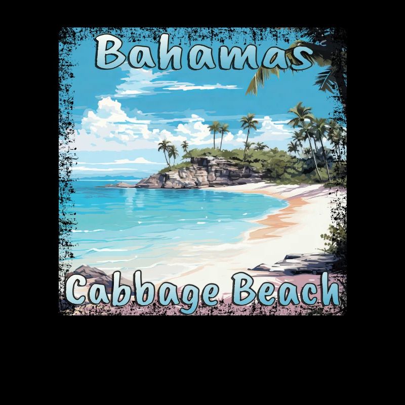 Bahamas: Grunge-style Cabbage Beach