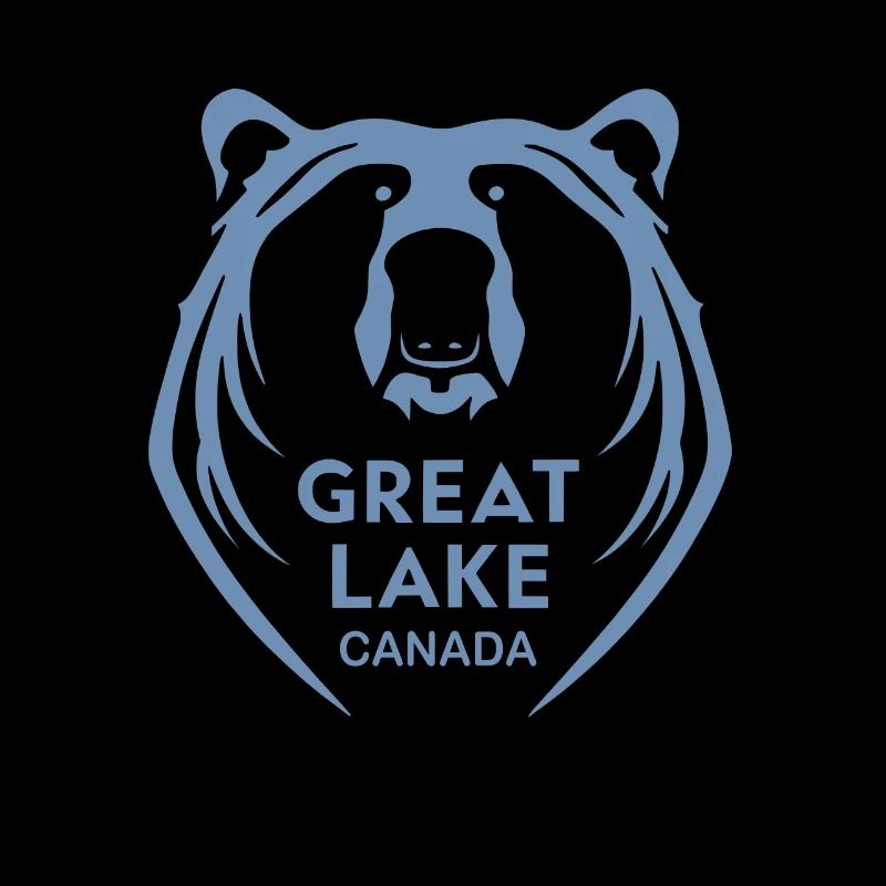 Grand lac de l’Ours Silhouette visage
