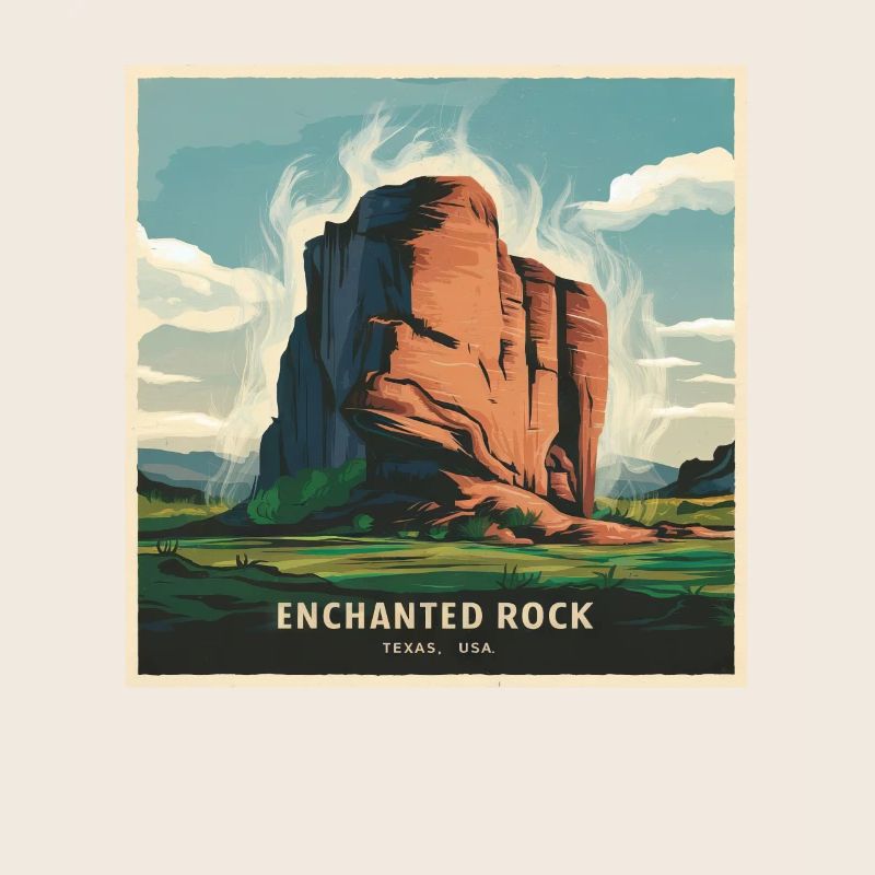 Enchanted Rock Texas Berge Landschaft