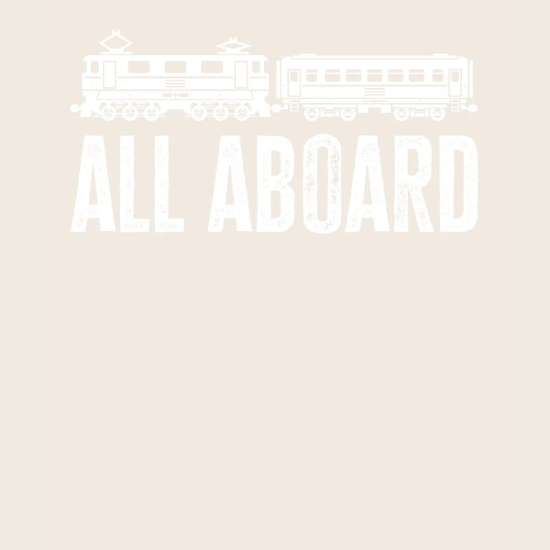 Railway Fans All Aboard Train Lovers