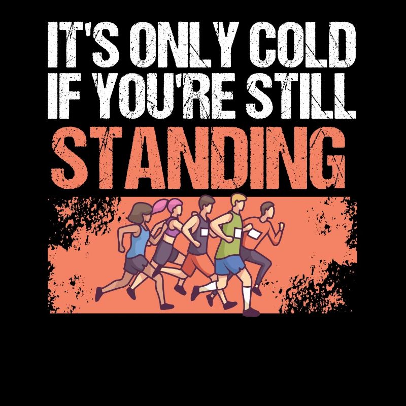 Jogging It's Only Cold Marathon Running