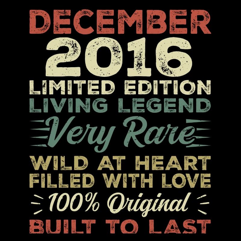 Décembre 2016 - Anniversaire Décembre 2016 année