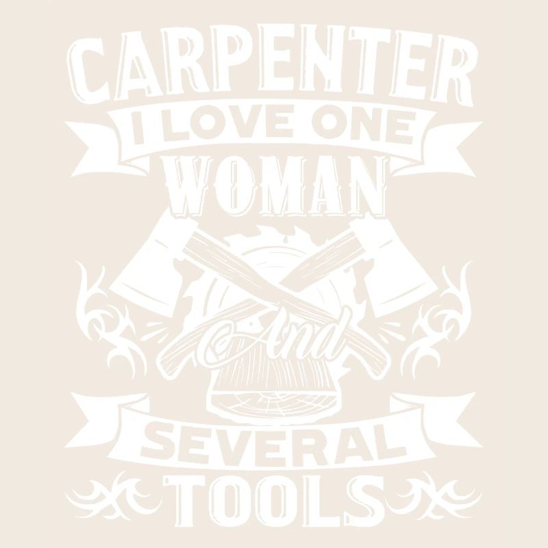 Carpenter Loves Several Tools