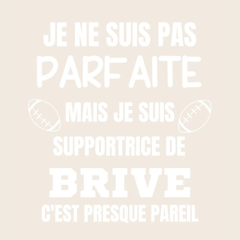 Supportrice de Brive Parfaite Rugby