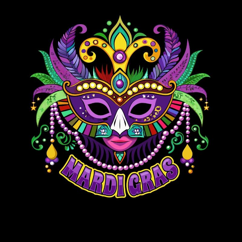 Mardi Gras - Carnival - Mask - Gift