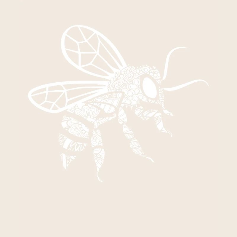 Bee Bee Floral Pattern