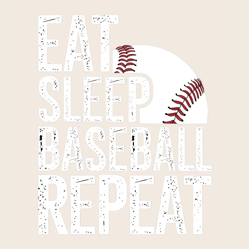 Manger dormir baseball répéter