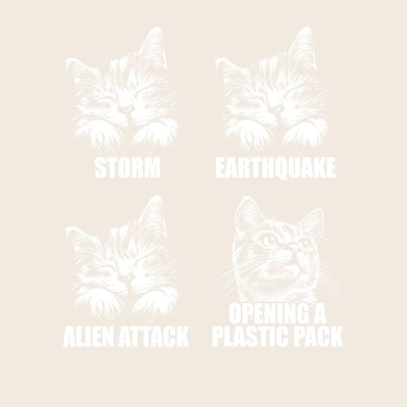 Cat - selective perception - saying