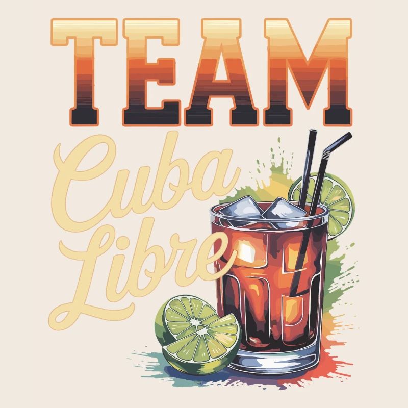 Cocktail Bartender Team Cuba Libre