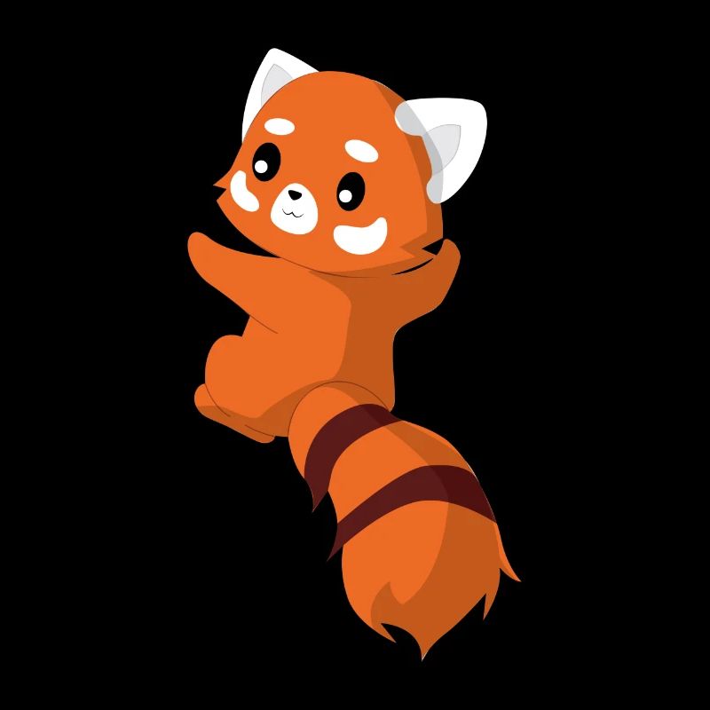 Red Panda - Panda - Cute - Cadeau