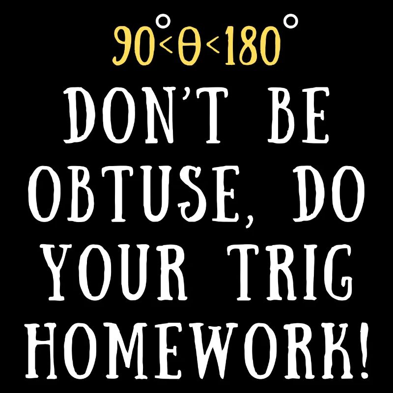 Funny Trigonometry Quote | Math Lovers Gifts