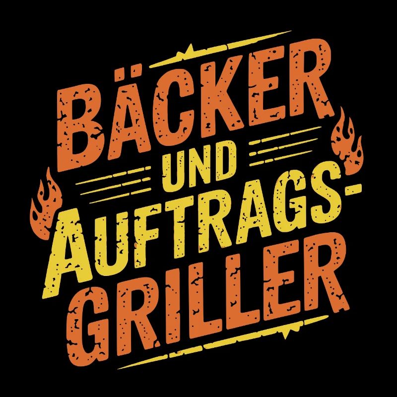 Bäcker und Auftragsgriller BBQ Grillen