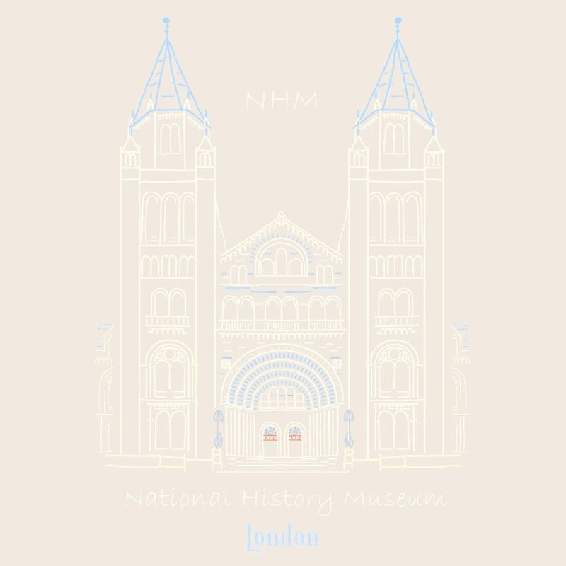 Londres, Musée d’histoire naturelle NHM, Dessin, Royaume-Uni