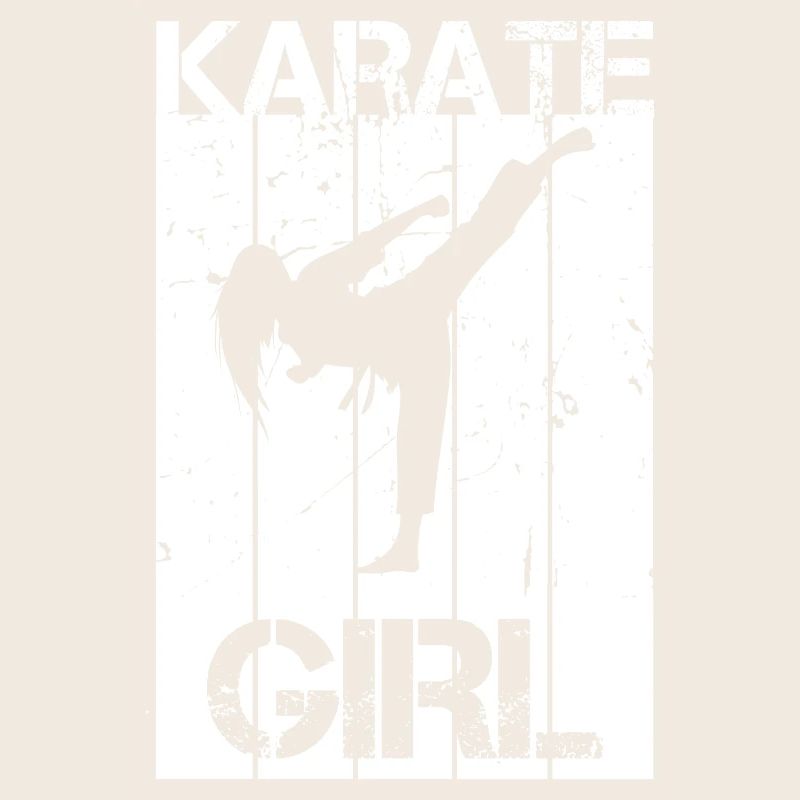 Fille de karaté