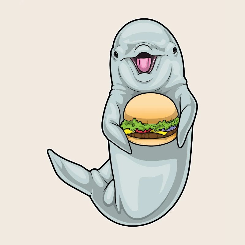Dolphin Cheeseburger