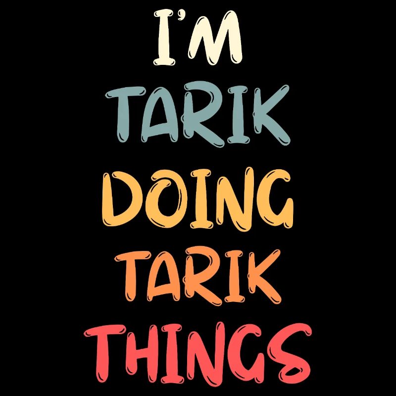 Tarik Name Tarik Personalized Name First Given