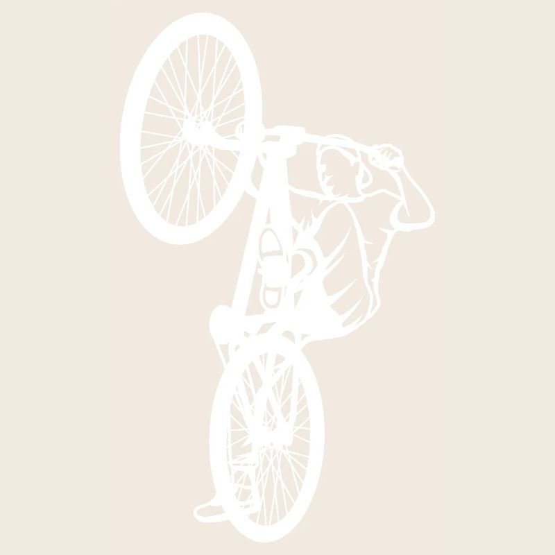 BMX Cyclist Drawing