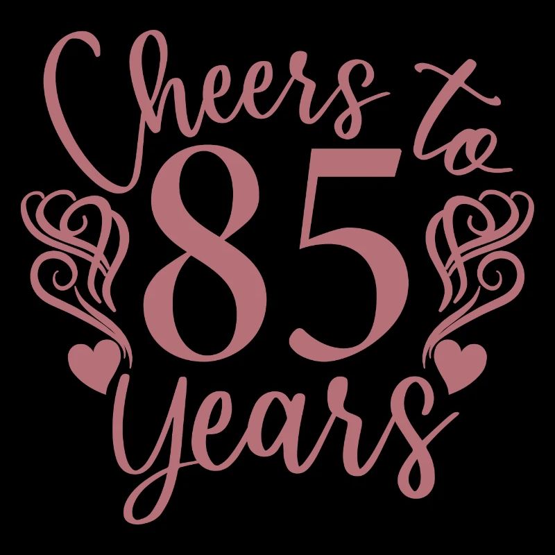Vive 85 ans 85e anniversaire