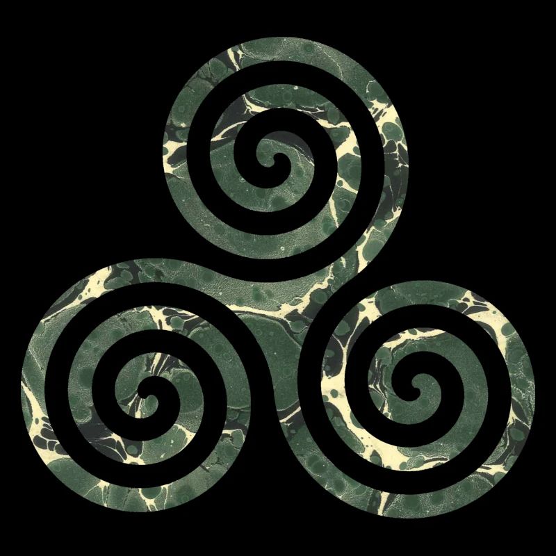 keltisches symbol triskele e 226
