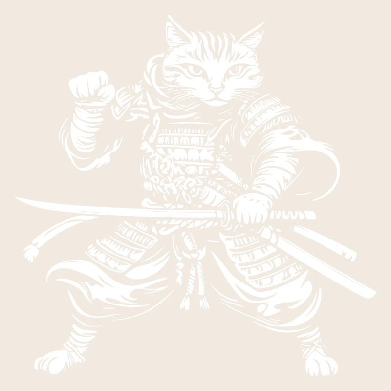 Chat Samouraï
