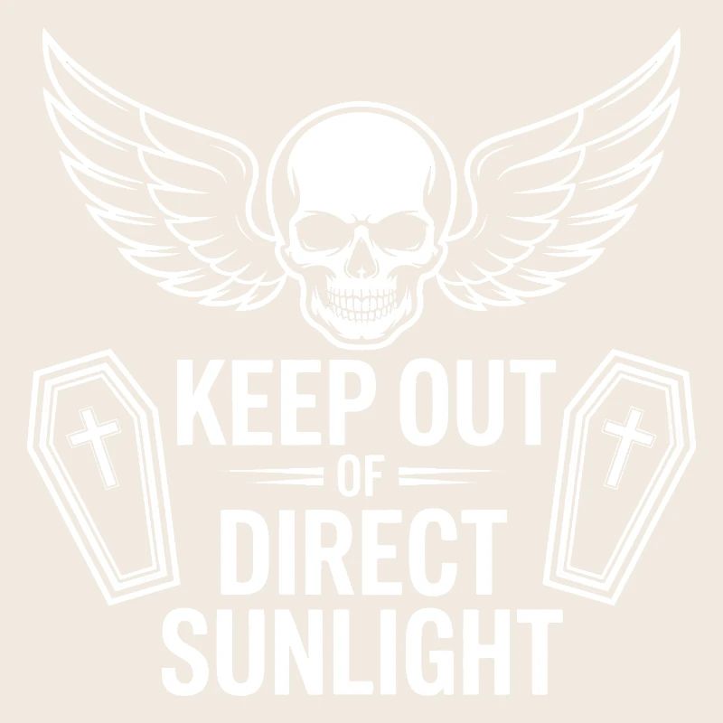 Tenir à l’abri de la lumière directe du soleil ! Vampire Goth Emo