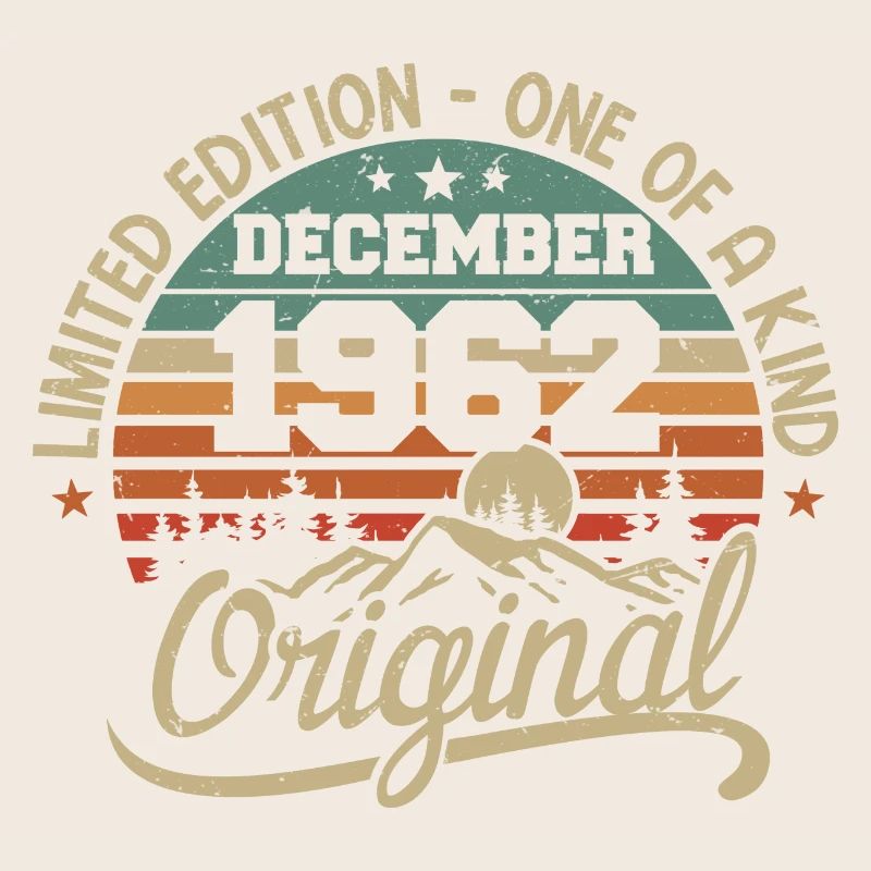 Original 63rd Birthday Gift, December 1962