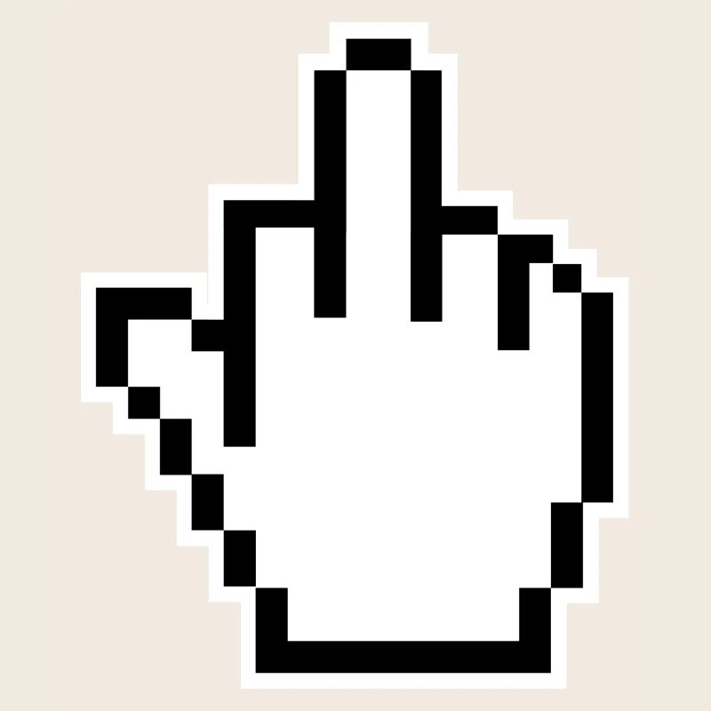 Mittelfinger Cursor Middlefinger