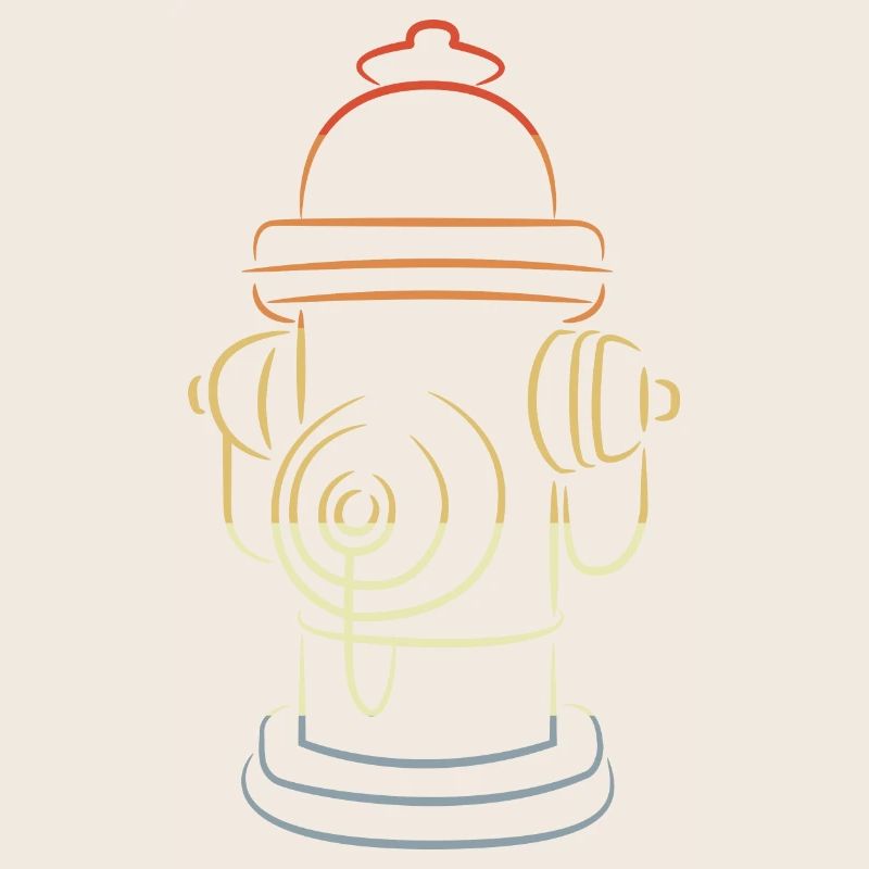 Retro Fire Hydrant