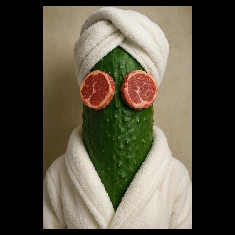 Une journée au spa au concombre a mal tourné