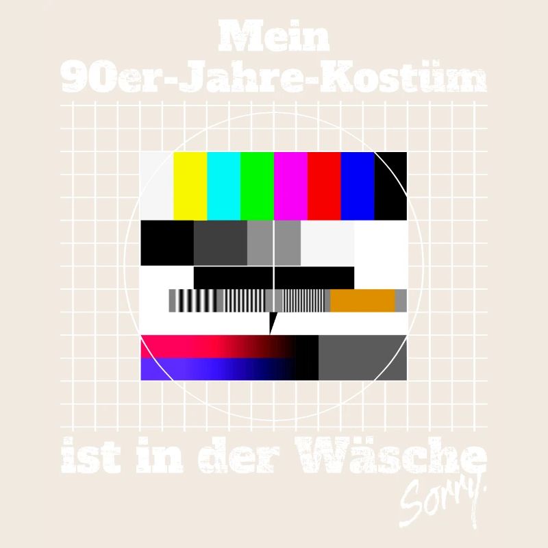 Image de test costume des années 90 dans la devise de la lessive