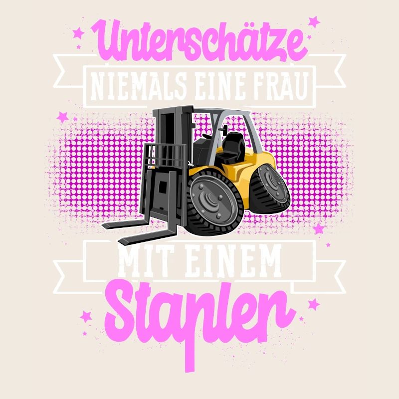 Staplerfahrerin