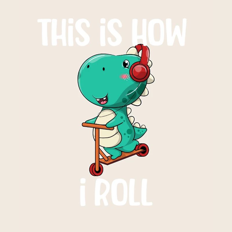 Scooter Dinosaurier