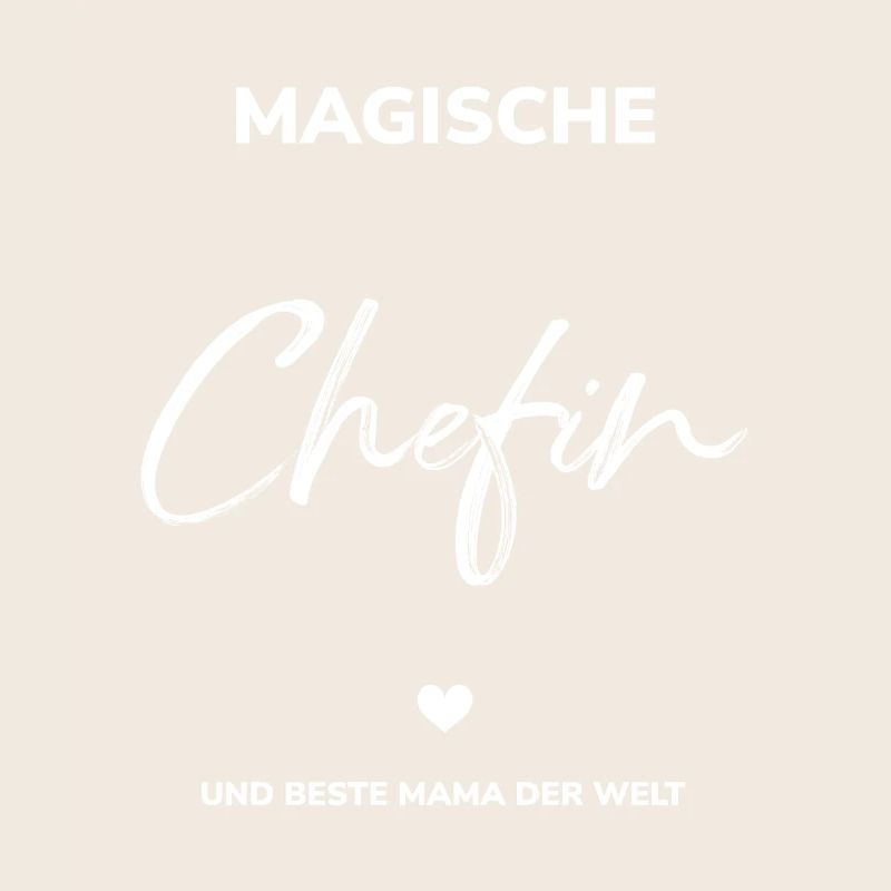 Chefin und Mama