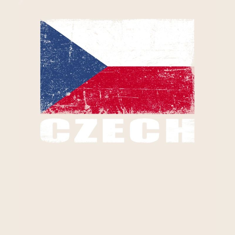 Drapeau de la République tchèque Grunge Drapeau tchèque
