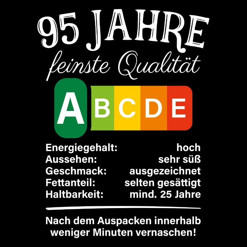 95 Jahre Feinste Qualität Geschenk 95. Geburtstag
