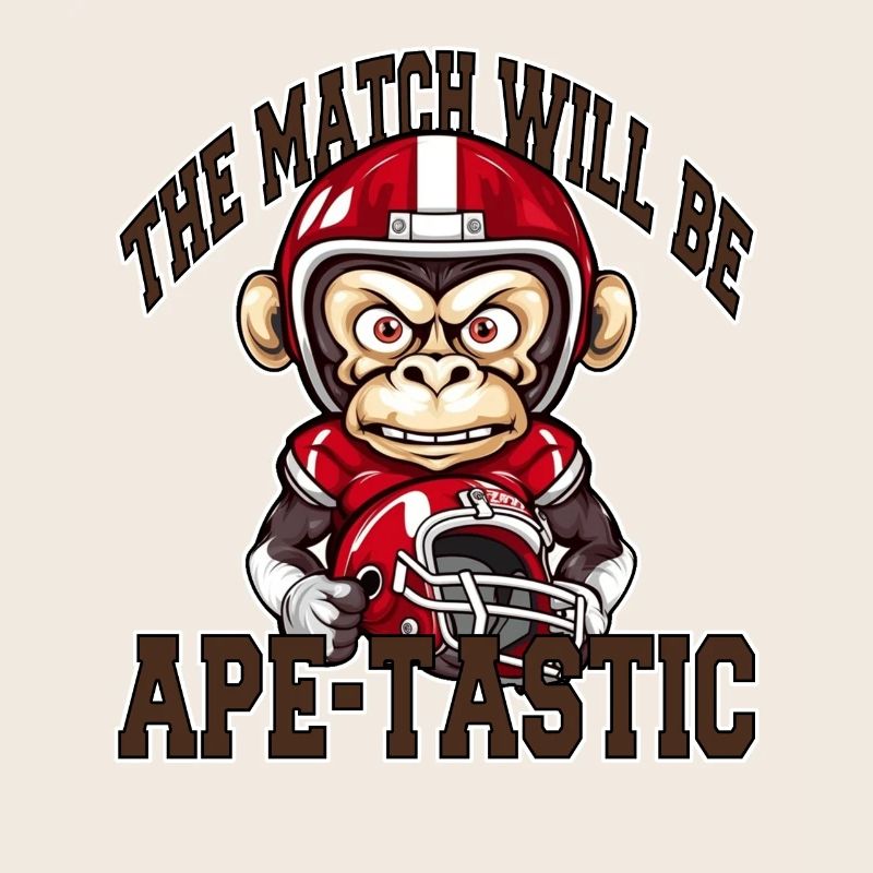 Ehrgeiziger Affe wünscht ein Apetastic Match