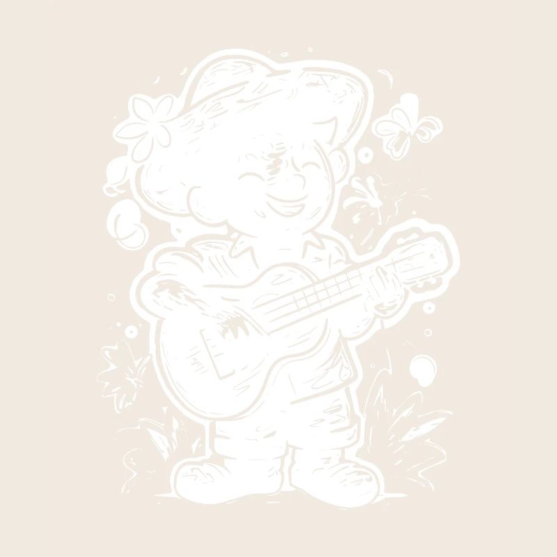 Ukulele Player Graphics