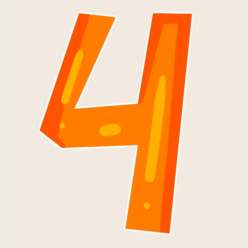 4 orange