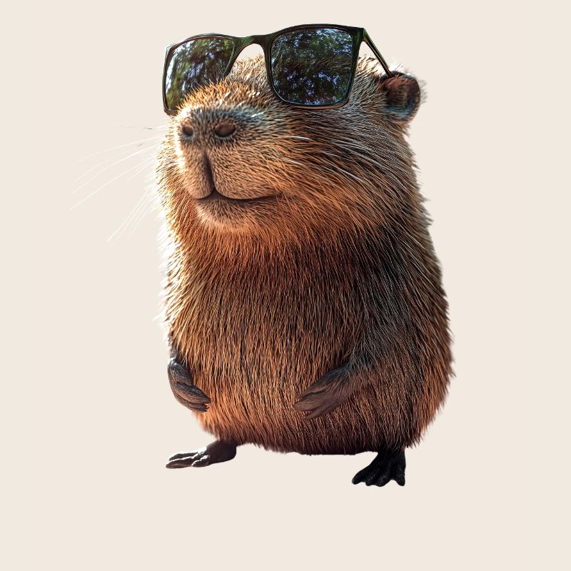 Capybara Be Capy Capybara Funny Capybara
