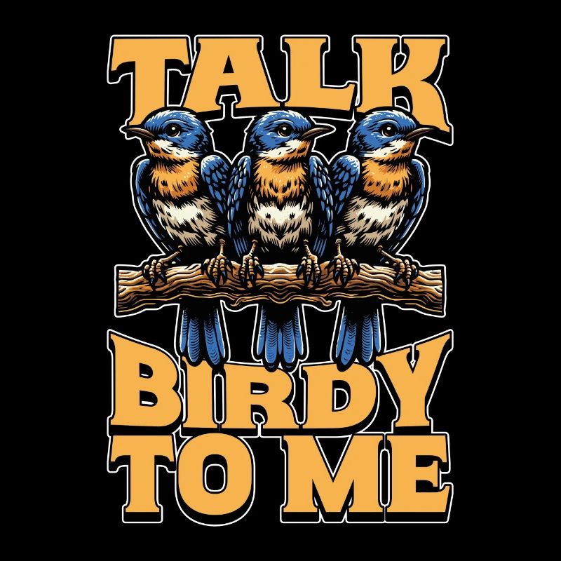 Oiseau passionné Talk Birdy To Me Bird Observer