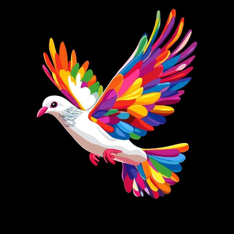 Colombe Blanche Paix Paix Bois Colombe Colombes Blanches