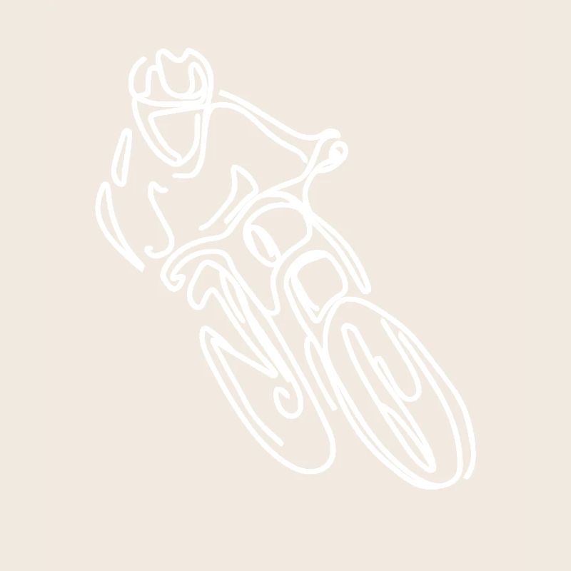 Dessin de VTT Freeride