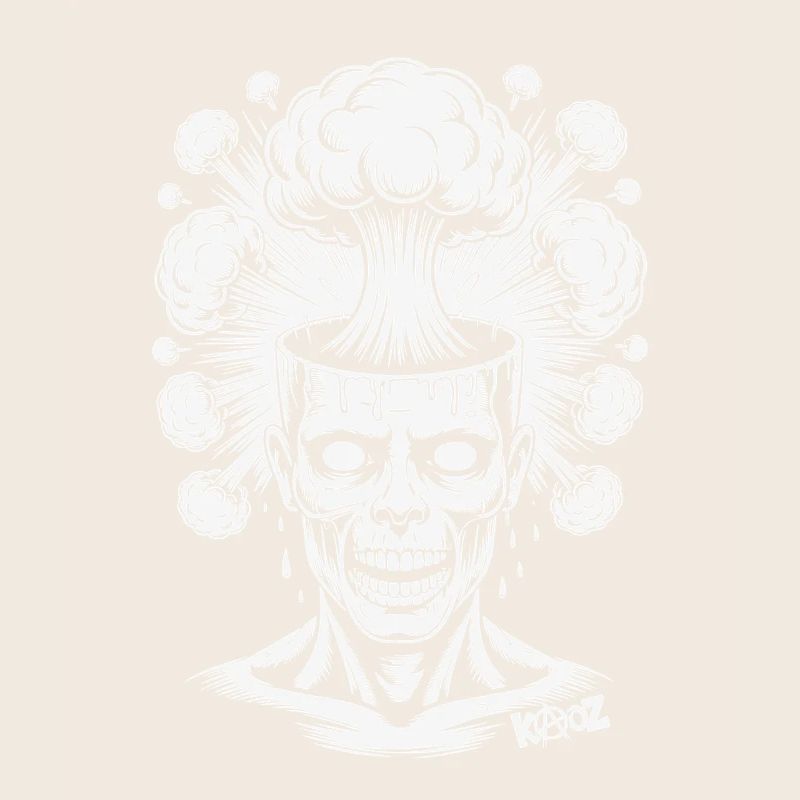 Creative explosion and comic illustration