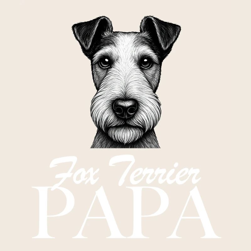 Papa fox-terrier