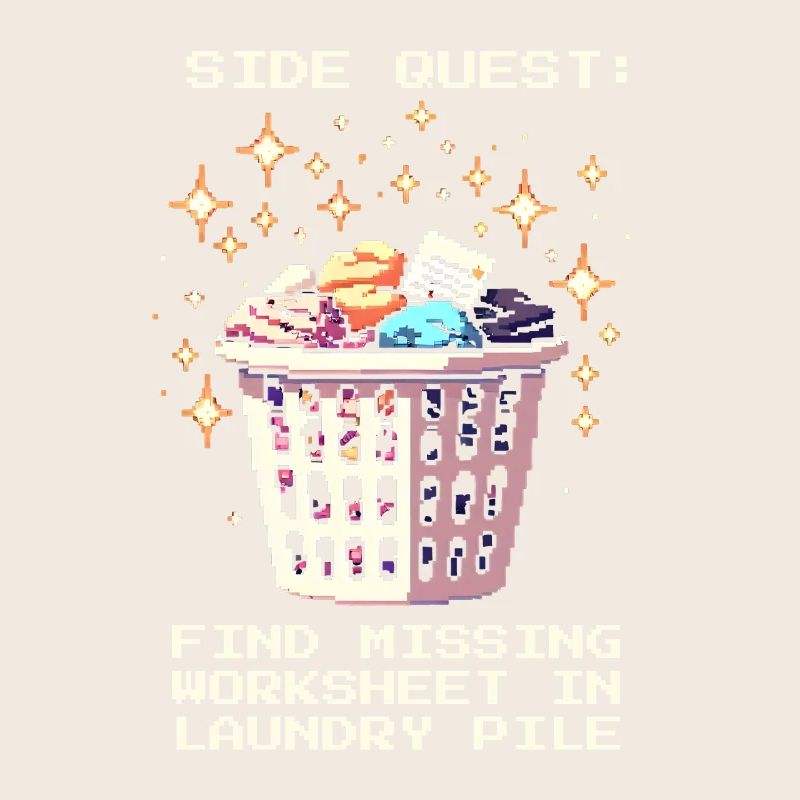 Side Quest: Leaf in the Laundry Mountain | Homeschool